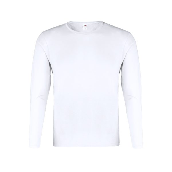 T-Shirt Adulto Branca Iconic Long Sleeve T