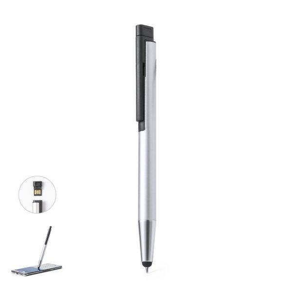 Esferográfica Ponteiro USB Xaba 16 GB