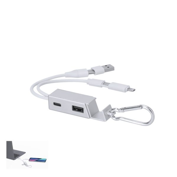 21322-W.jpg Porta USB Carregador Leony