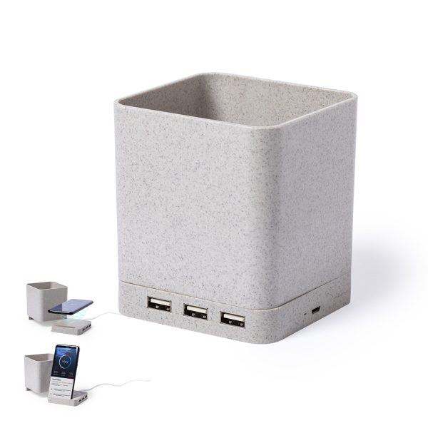 6709-W.jpg Porta-Lápis Multifunção Dowex