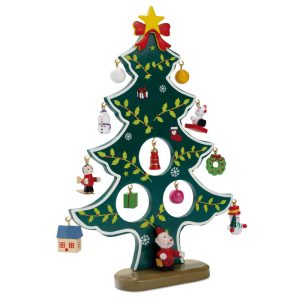 Árvore de natal em madeira