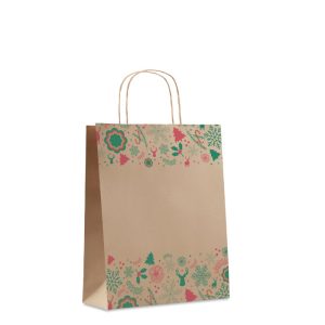 Saco de papel de oferta médio