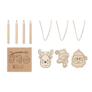 Set de desenho figuras Natal
