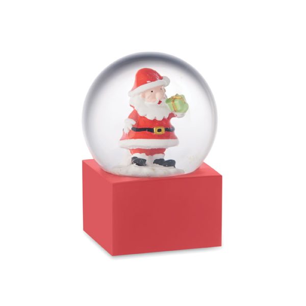 Bola de neve pequena de vidro