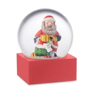 Bola neve ornamento de vidro