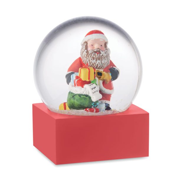 Bola neve ornamento de vidro