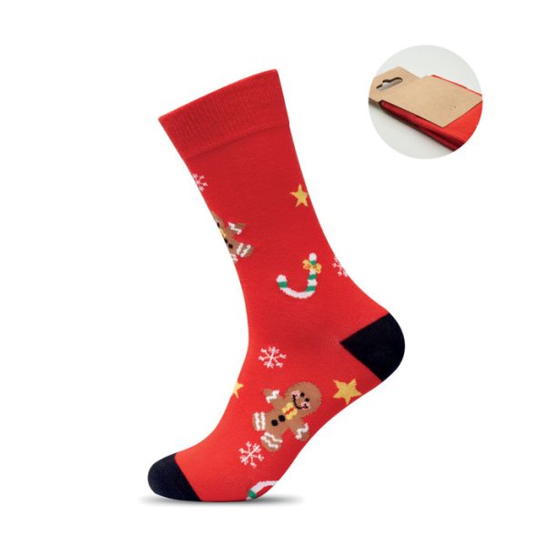 Par de meias de Natal M