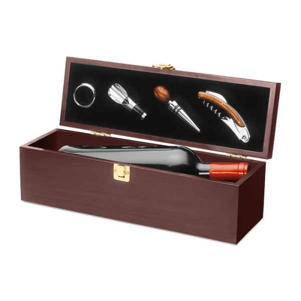 kc2690-40.jpg Caixa para vinho c/ utensílios
