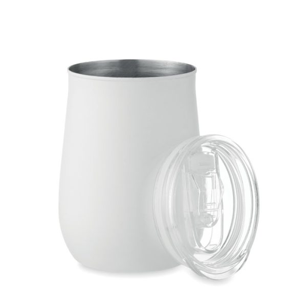 Copo de aço inox. reciclado