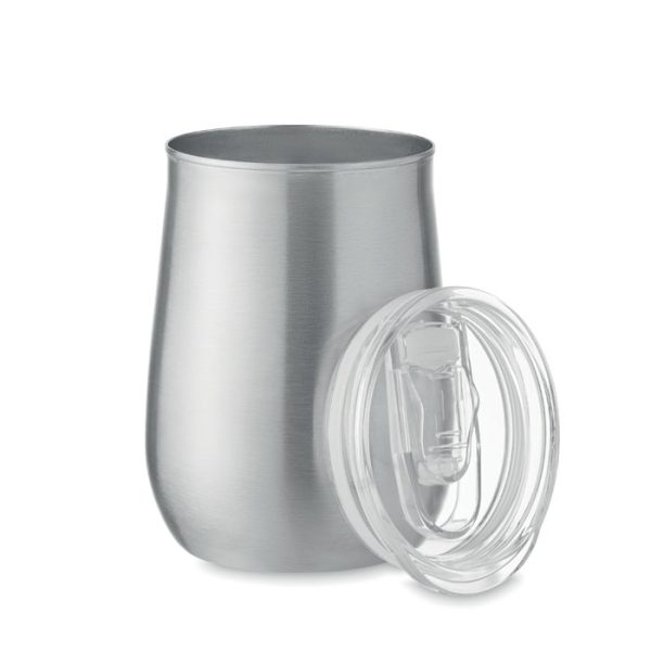 Copo de aço inox. reciclado