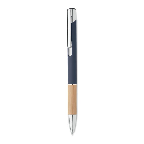 Caneta de alumínio com bambu