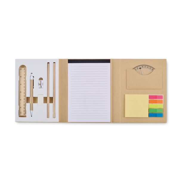 Conjunto de artigos de papelari