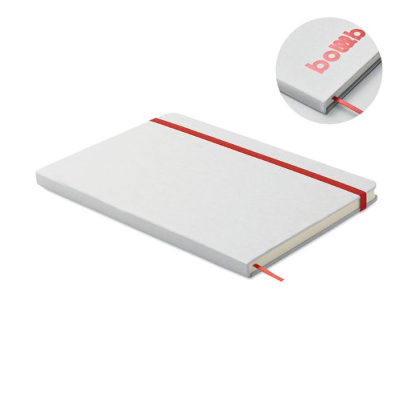 Bloco A5 com capa de papelão