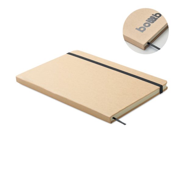Bloco A5 com capa de papelão