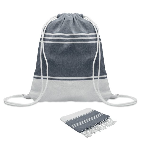 Toalha de praia com bolsa
