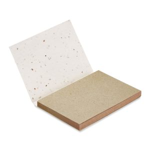 Bloco notas papel sem. herb.