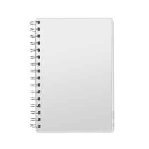 Capa A5 RPET para bloco notas