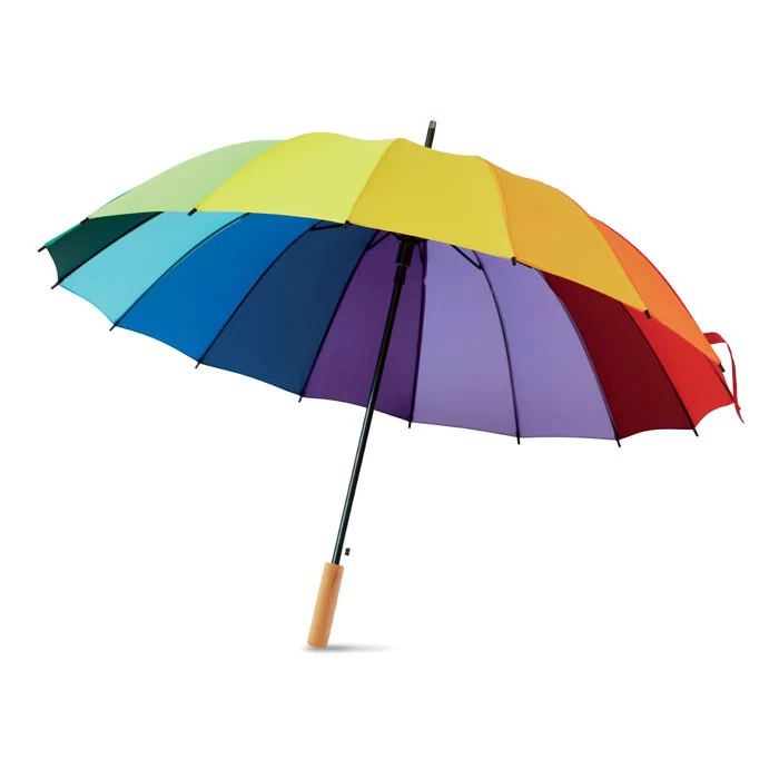 Guarda-chuva arco-íris de 27"