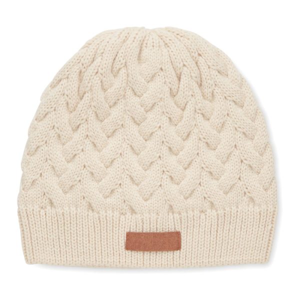 Gorro de malha em RPET