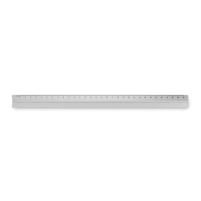 Régua de 30cm em alumínio