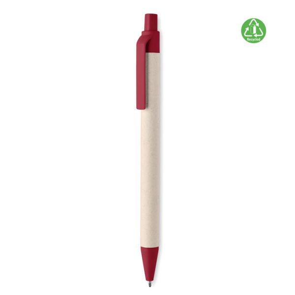 Caneta em material reciclado