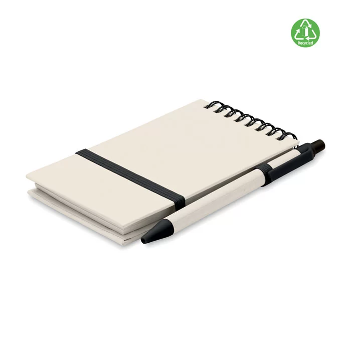 Set bloco A6 espiral reciclado
