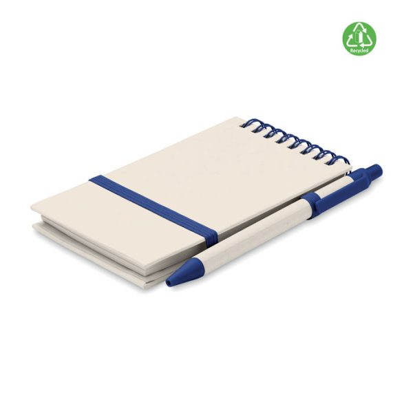 Set bloco A6 espiral reciclado