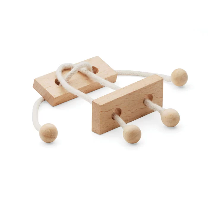Jogo rectângulo de madeira