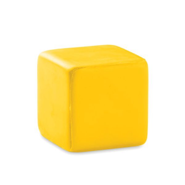 Anti-stress PU forma cubo