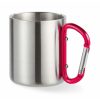 Caneca metal asa mosquetão