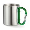 Caneca metal asa mosquetão