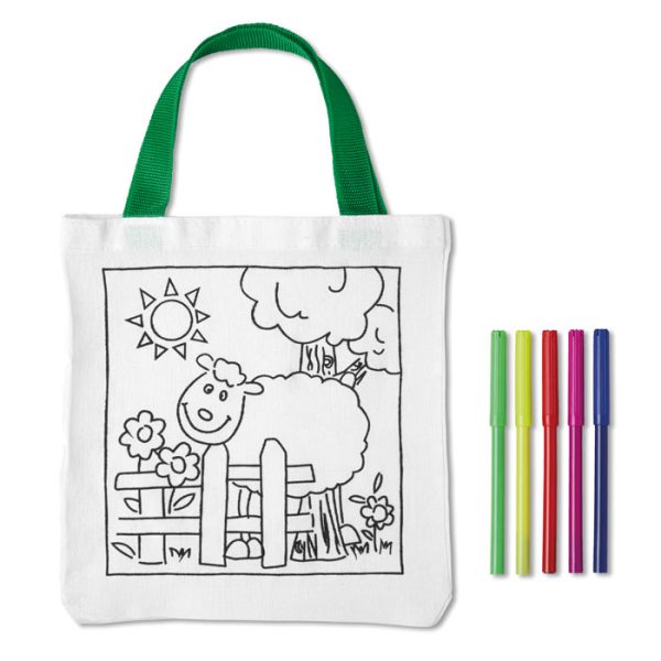 Bolsa para colorir