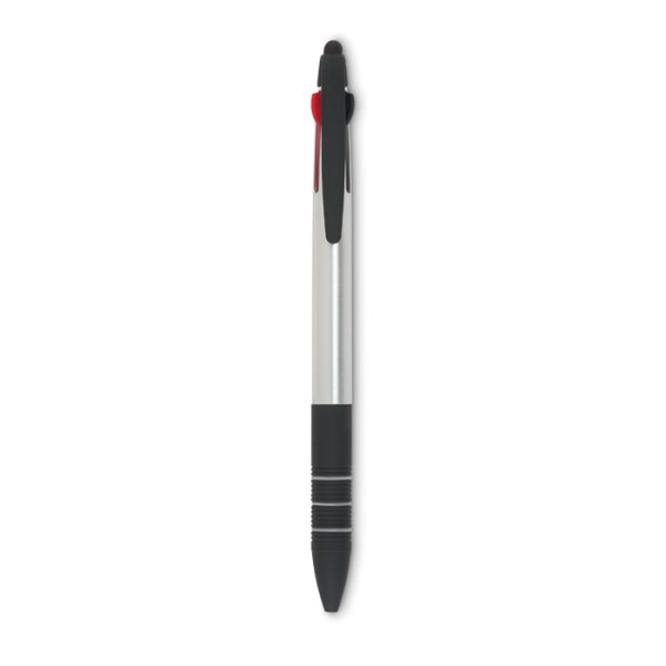 Caneta stylus com 3 cores