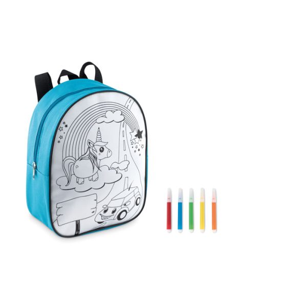 Mochila para colorir