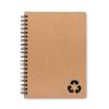 Caderno de papel mineral