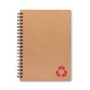 Caderno de papel mineral