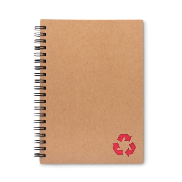 Caderno de papel mineral