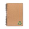 Caderno de papel mineral