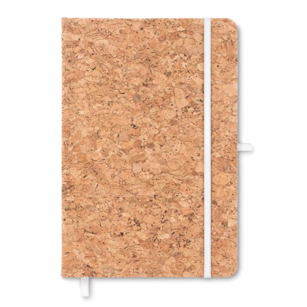 Caderno A5 capa cortiça