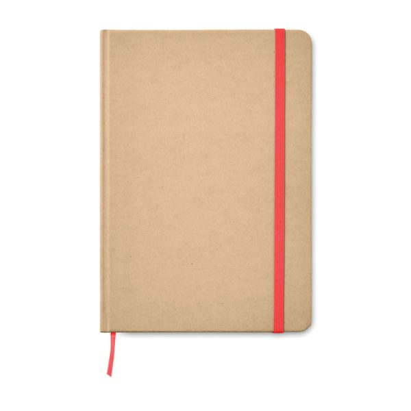 Notebook A5 cartão reciclado
