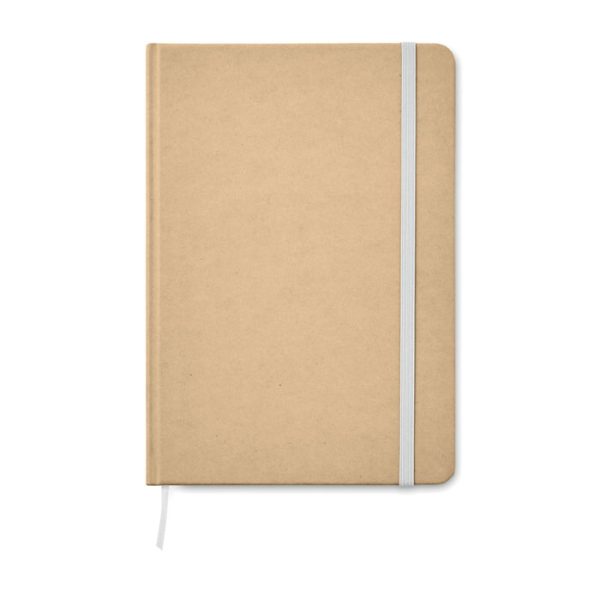 Notebook A5 cartão reciclado