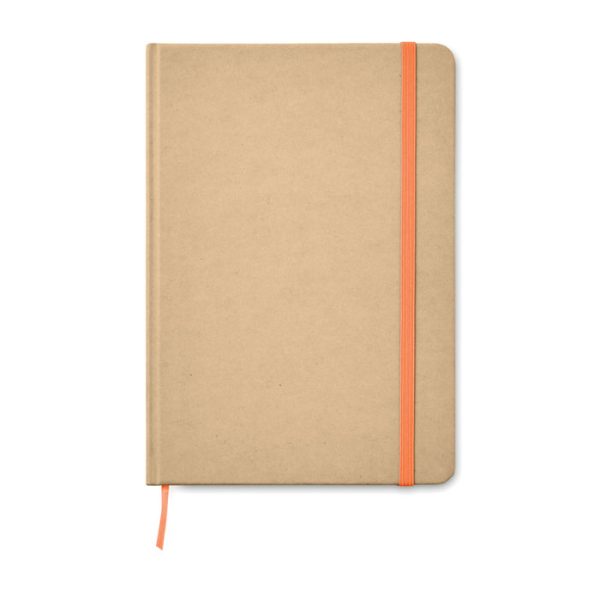 Notebook A5 cartão reciclado