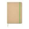 Notebook A5 cartão reciclado