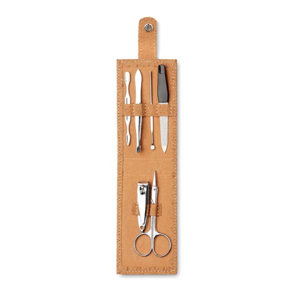 Set manicure em cortiça