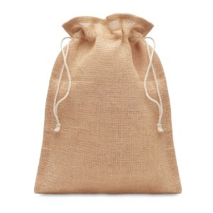 Saco  gift peq. juta 14x 22cm
