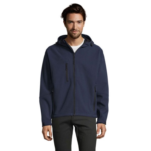 s46602-fn.jpg REPLAY MEN HOODED SOFTSHELL