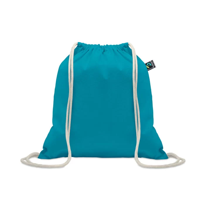 Saco com cordão Fairtrade