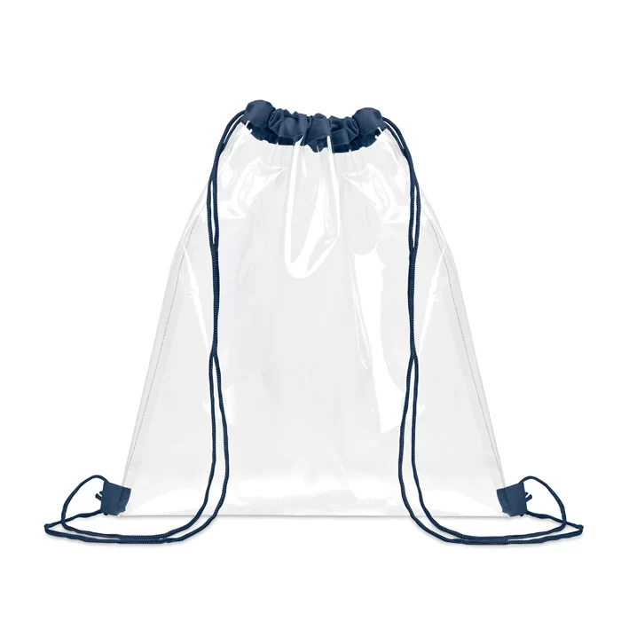 Saco transparente com cordão