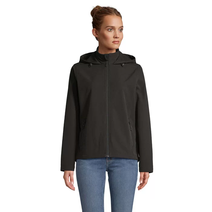 s04448-bk.webp RACE WOMEN HOODED JACKET