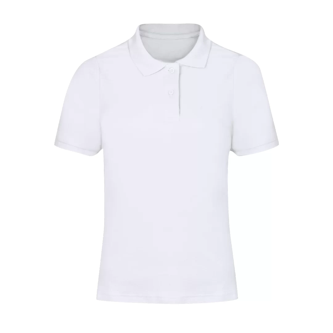 Polo Mulher Branco Charles